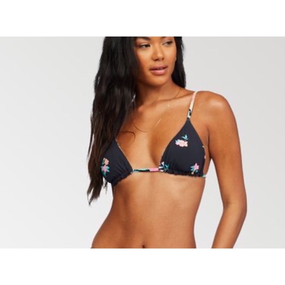 Billabong 🌺 Floral Reversible Sliding Tri | Lowrider Bikini Bottom 👙🏄🏼‍♀️🍍 - Picture 10 of 16